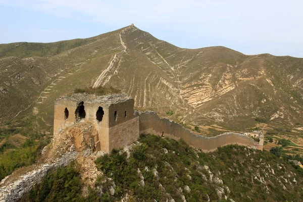 Oryginalny ekologia Wielkiego Muru — Zdjęcie stockowe
