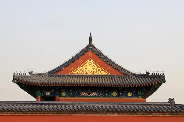 Dach im Tempel des Himmels — Stockfoto