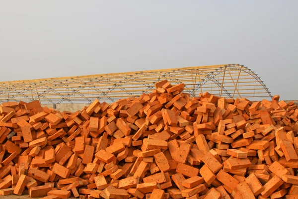 Rohbau in einer Fabrik — Stockfoto