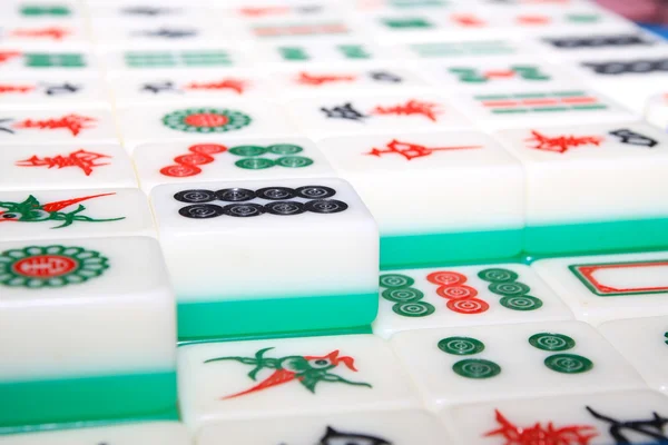 Azulejos de Mahjong — Foto de Stock