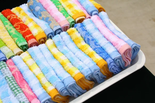 Towel tray — Stock Photo, Image