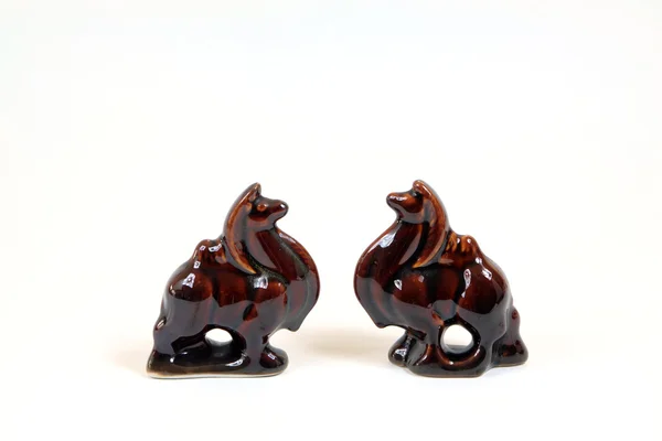 骆驼小陶瓷装饰 — 图库照片