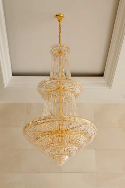 Glass chandeliers — Stock Photo, Image