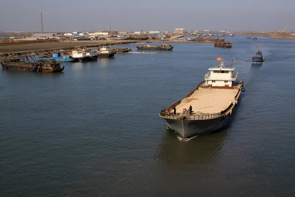 Navios de condução — Fotografia de Stock