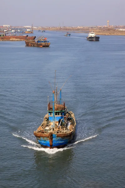 Driving ships — Stock Photo, Image