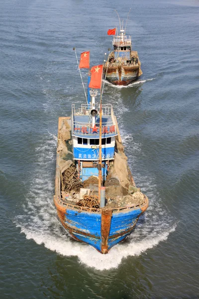 Driving ships — Stock Photo, Image