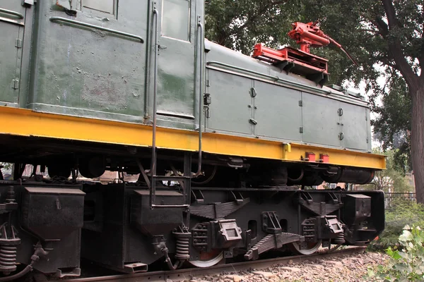 Тяговый локомотив — стоковое фото