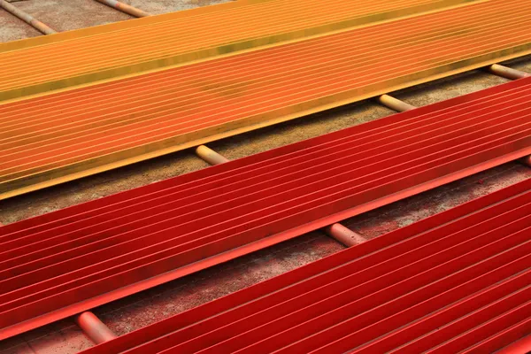 Colorful angle steel — Stock Photo, Image