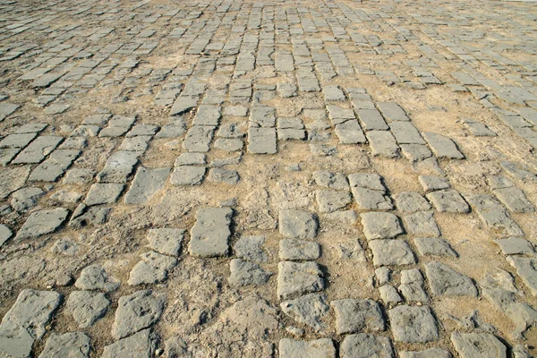 Baksteen-verharde grond — Stockfoto