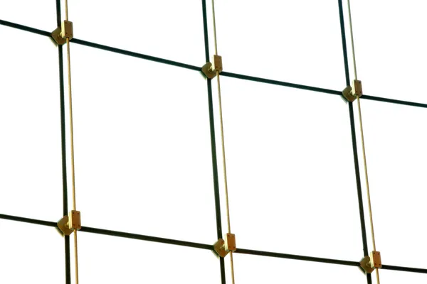 Glasvorhangwand in einem modernen Geschäft — Stockfoto