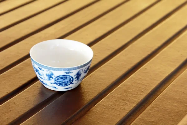 Традиційна китайська чашка чаю. — стокове фото