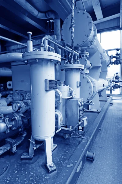 Hydraulic power system in a power plant — Stock Photo, Image