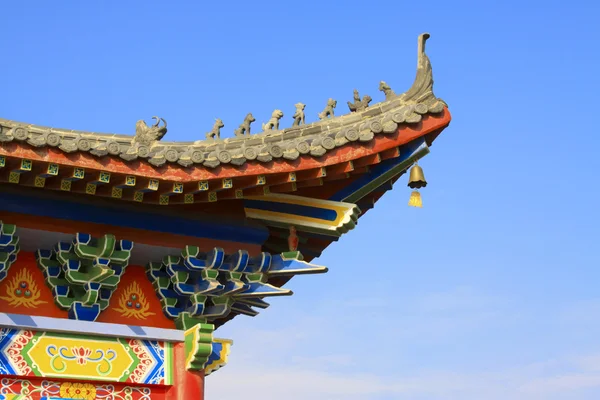 Estilo tradicional chinês antigo de beirados de Arquiteto Paisagista — Fotografia de Stock