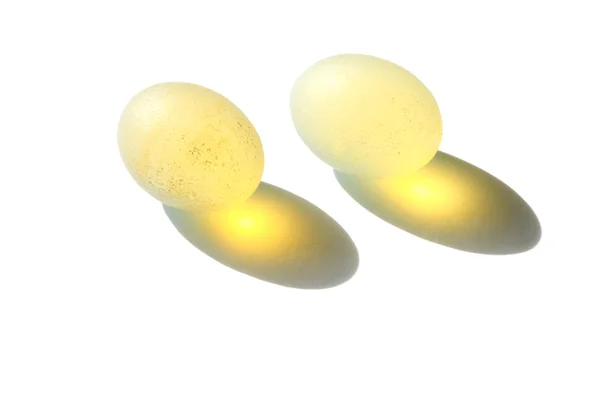 Полупрозрачный каменный шар и свет — стоковое фото