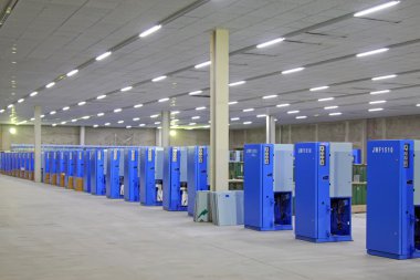 bir atölye için malzemelerler