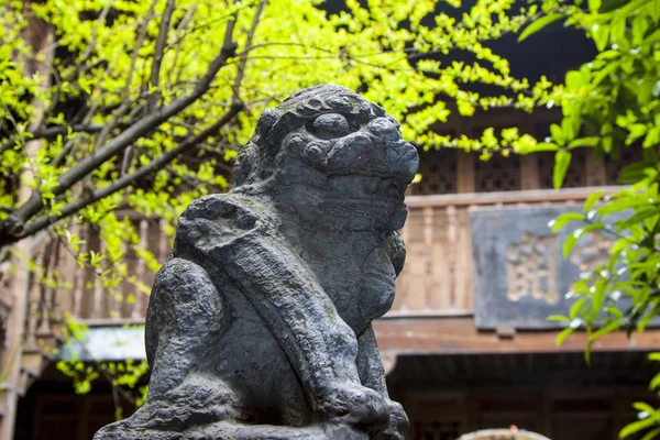 Stone carving works in Phoenix Town, china — Stock Photo, Image