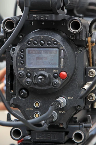 Profesionální videokamera — Stock fotografie