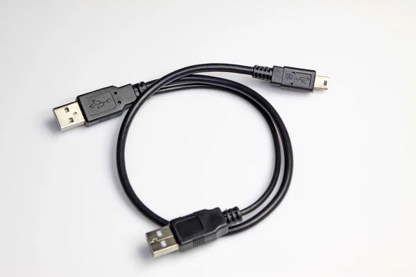 USB erő kábel — Stock Fotó