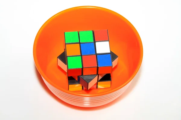 Cube coloré — Photo