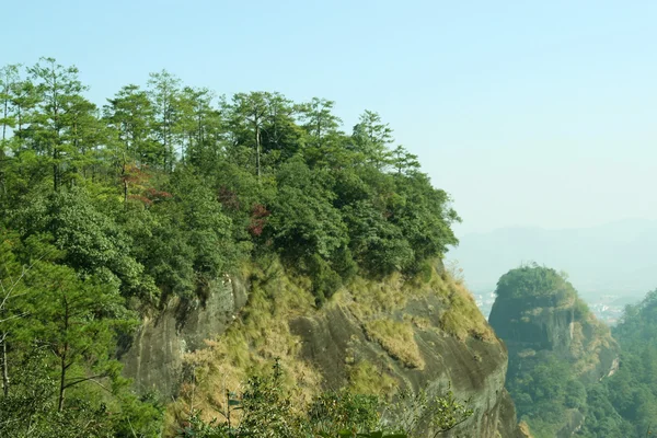 Paysage naturel, montagne Wuyi, province du Fujian, Chine — Photo