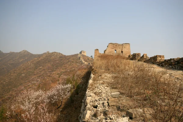 The Great Wall in north china — Stock Photo, Image