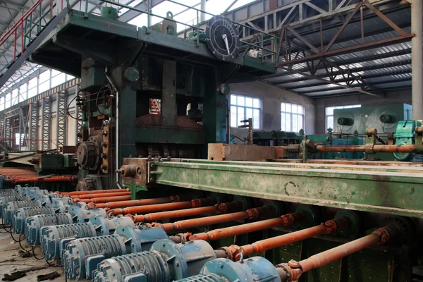 Oficina de produção da empresa de aço — Fotografia de Stock
