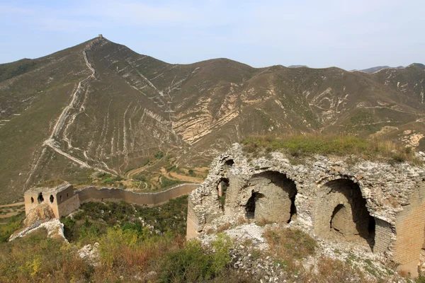 The original ecology of the great wall — Stock Photo, Image