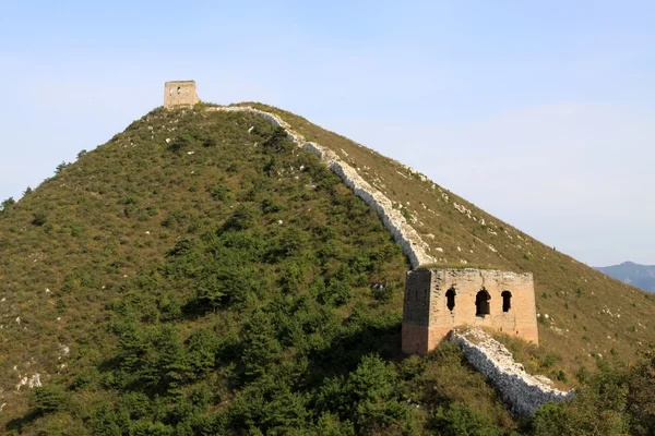 De oorspronkelijke ecologie van de grote muur — Stockfoto