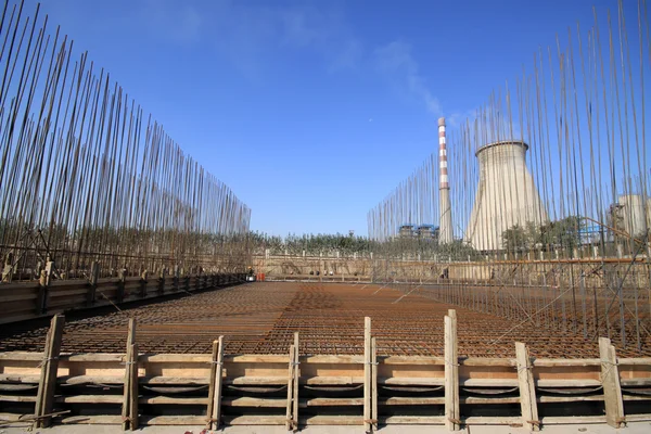 Construção de tecido de reforço sit — Fotografia de Stock