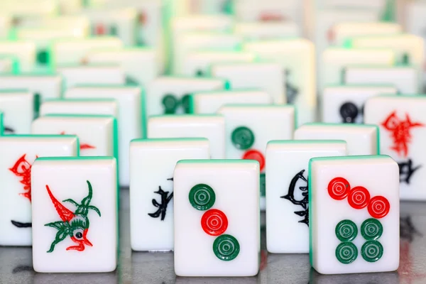 Mahjong-Fliesen — Stockfoto