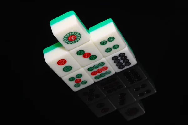 Mahjong-Fliesen — Stockfoto