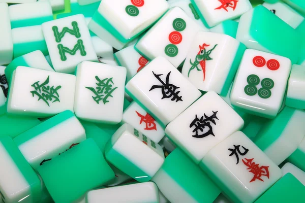 Mahjong-Fliesen — Stockfoto