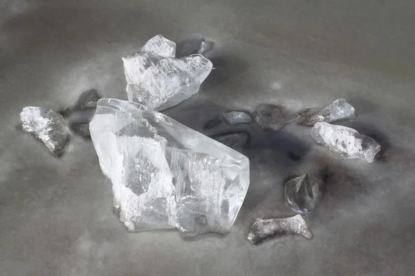 Closeup of ice — Stock Photo, Image