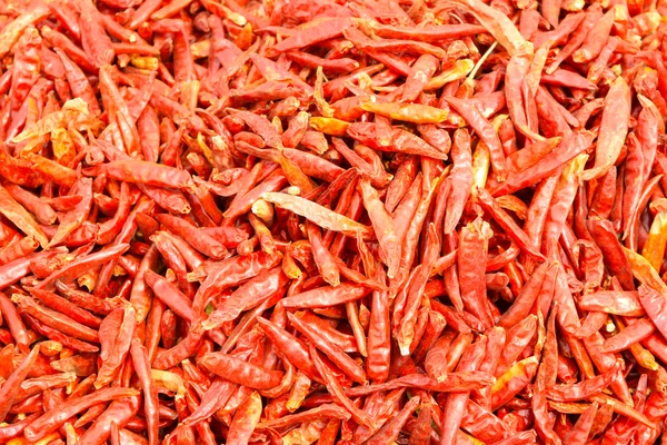 干的红辣椒 — 图库照片