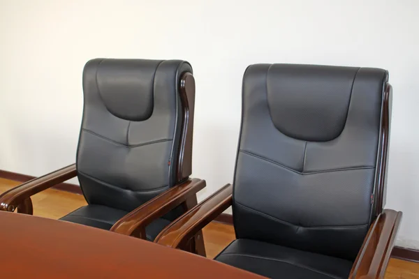 Leather chairs — Stock Photo, Image