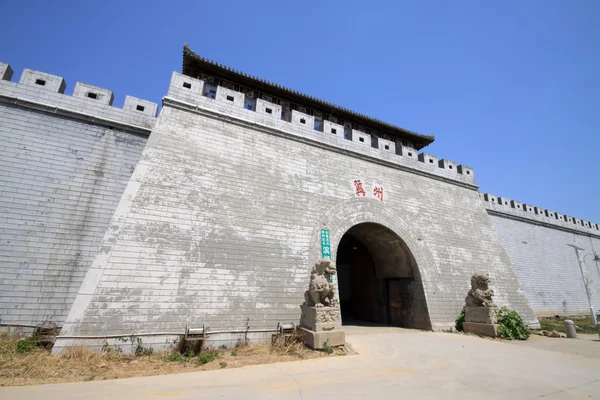 Funkcje ściany starożytnego miasta Chin — Zdjęcie stockowe