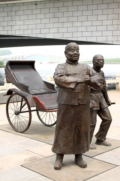 Escultura de caráter — Fotografia de Stock