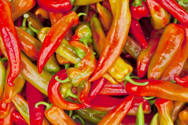 Piles of red pepper — Stock Photo, Image