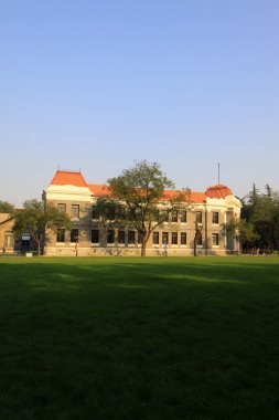 Tsinghua Üniversitesi kampüsü Mimarlık ve peyzaj Çin