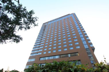 Şehir yüksek katlı bina Beijing, Çin