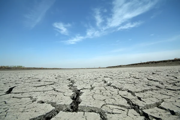 Cracks in the land — Stock Photo, Image