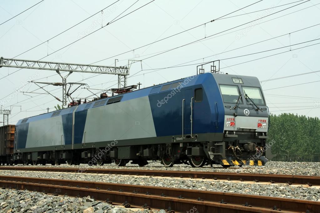 locomotive running on railway