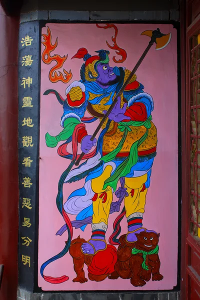 Farbmalerei an der Wand — Stockfoto