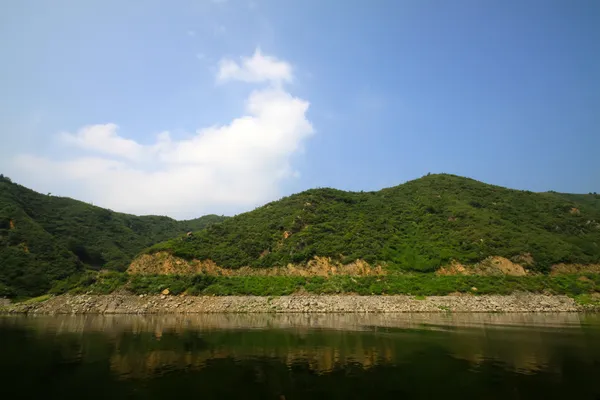 貯水池の風景 — ストック写真