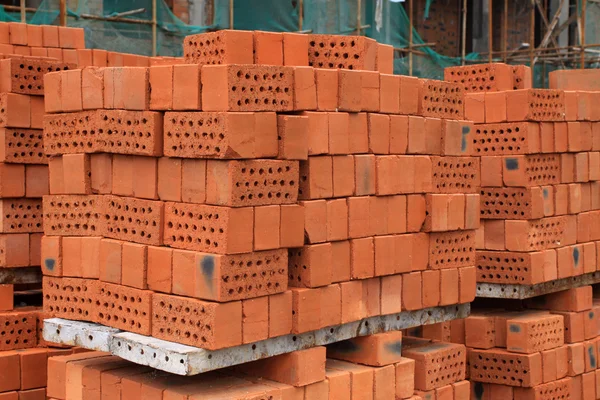 Closeup of hollow brick — Stock Photo, Image