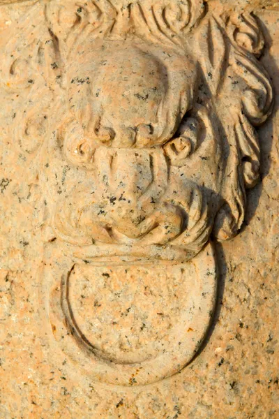Artesanía china tallada en piedra antigua — Foto de Stock