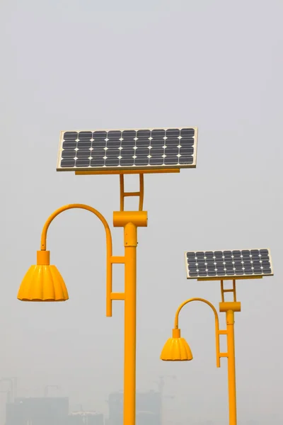Сонячні ліхтарі — стокове фото
