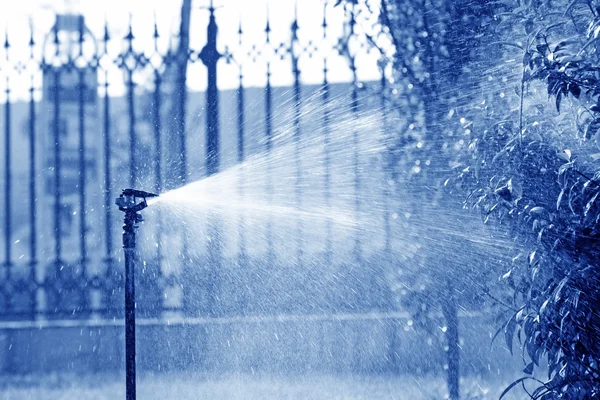 Spray irrigation — Stock Photo, Image