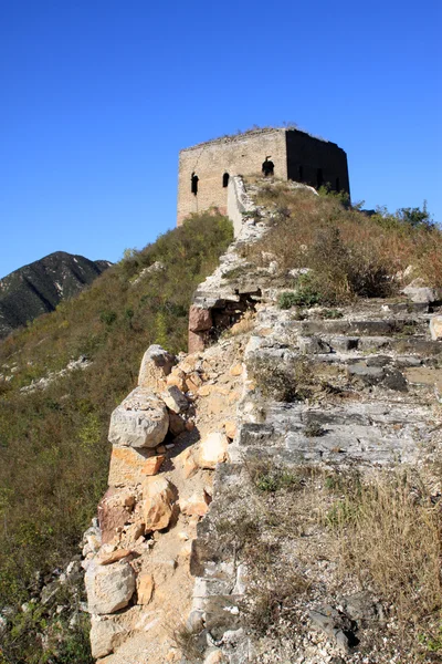 L'ecologia originale del grande muro passa — Foto Stock