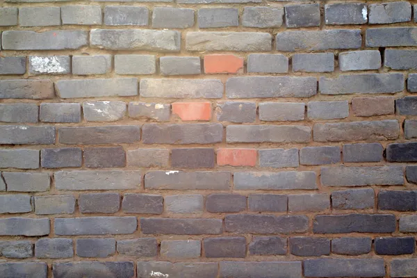 Gray bricks wall in China's rural areas — Stock Photo, Image